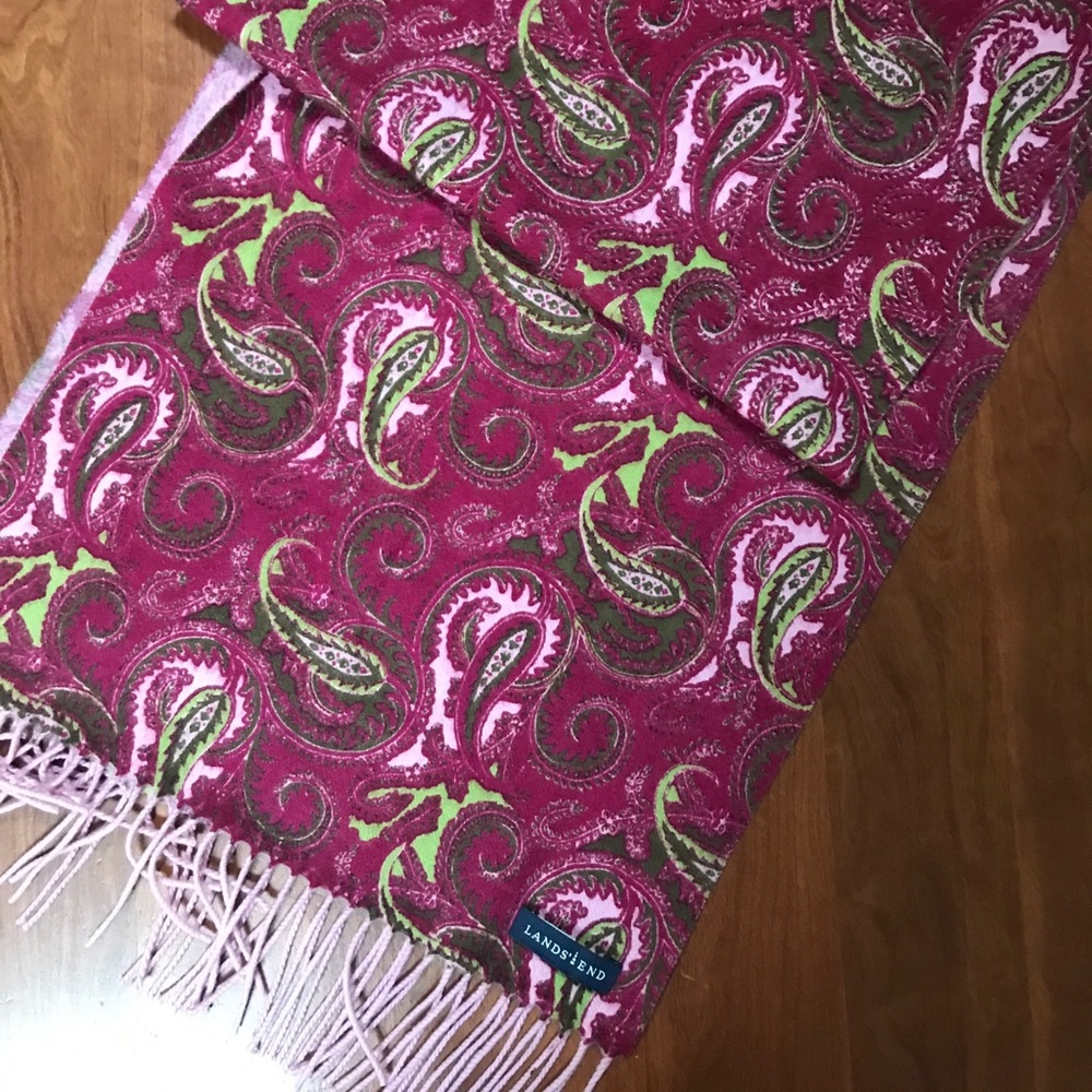 Lands end scarf